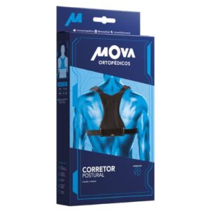 Corretor Postural Orto Preto Tam P/M