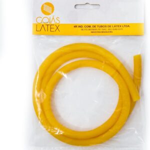 Garrote Tubo de Látex Amarelo Nº 201 com 1 Metro – 01 Unidade (Goiás)