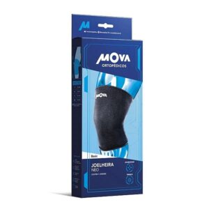 Joelheira Neo Basic Mova Preta Tam P