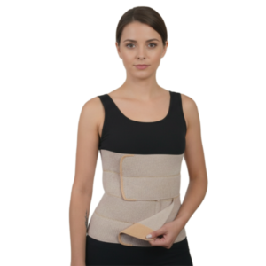 Faixa Abdominal em Elástico 4 Gomos GLC Ortopedia