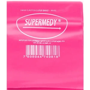 Superband Faixa Elástica Média Rosa