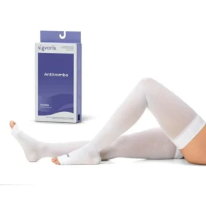 Meia Antitrombo 7/8 Estéril (Coxa) Branca Sigvaris