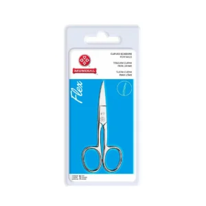 Tesoura para Unha Mundial Flex Curva