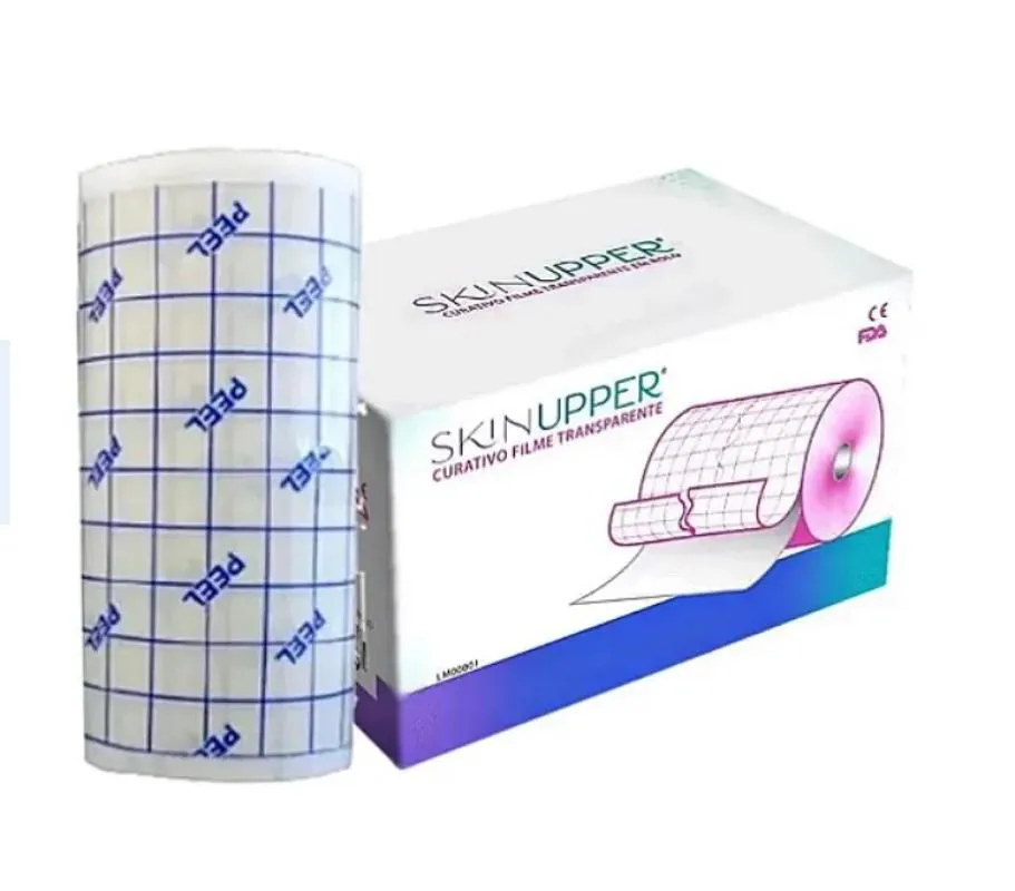 Curativo Filme Rolo Transparente 10 cm x 10 m Skinupper