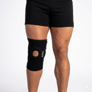 Joelheira Articulada sem Cintas Cruz Neoprene GLC Ortopedia