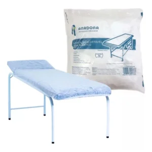 Lençol Descartável com Elástico 2,00 x 0,90 m com 10 Unidades Anadona