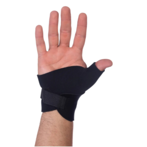 Munhequeira com Polegar Neoprene Tamanho Único GLC Ortopedia